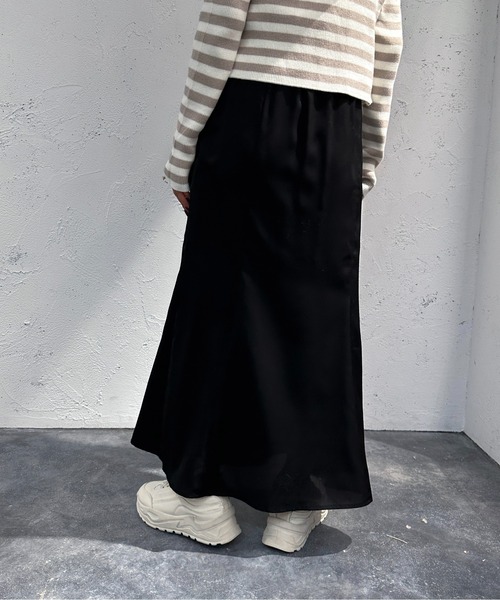apres jour mignon（アプレジュールミニョン）の「アソートクロスマーメイドスカート【ZOZOTOWN限定アイテム】（スカート・レディース・その他/ブラック・MEDIUM/X-LARGE/SMALL）」の9枚目の写真