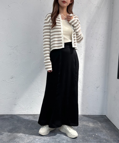 apres jour mignon（アプレジュールミニョン）の「アソートクロスマーメイドスカート【ZOZOTOWN限定アイテム】（スカート・レディース・その他/ブラック・MEDIUM/X-LARGE/SMALL）」の15枚目の写真