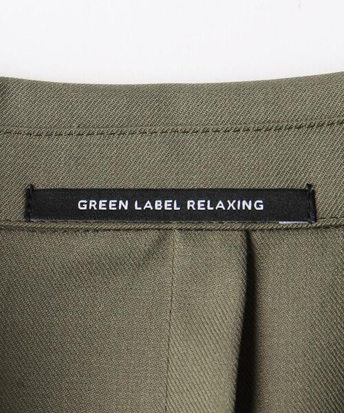 green label relaxing（グリーンレーベルリラクシング）の「TW ツイル 3B ジャケット（テーラードジャケット・メンズ・ベージュ/オリーブ・XS/S/M/L/XL）」の19枚目の写真