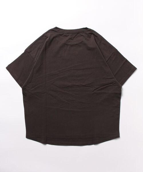 KRIFF MAYER Lady's Collection(クリフメイヤーレディースコレクション)の「ロゴプリントゆるT(Tシャツ/カットソー・レディース・オフホワイト/グレー/チャコール/カラフル・MEDIUM/LARGE)」の5枚目の写真