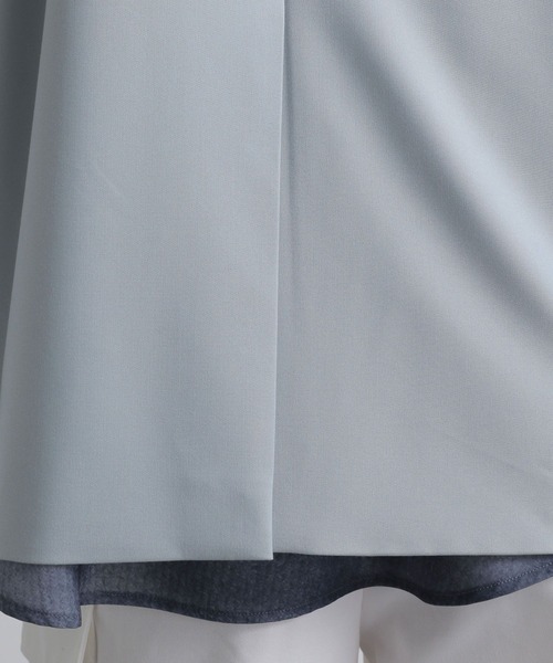 HARE(ハレ)の「【SETUP対応】スムースBIGラペルジレ(HARE)(その他アウター・メンズ・ブラック/グレー/ブルー・FREE)」の18枚目の写真