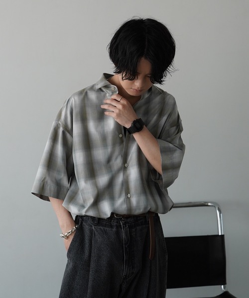 TUCK WIDE LOOSE DENIM（デニムパンツ）｜WYM LIDNM（ウィム バイ