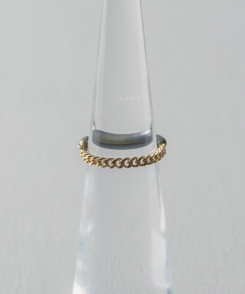 and cloud（アンドクラウド）の「Color Pearl Kahki-Graysh Perple Ring（リング・レディース・イエローゴールド/シルバー・#9/#13/#17）」の6枚目の写真