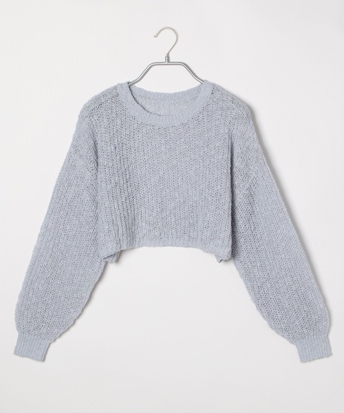 Heather（ヘザー）の「AZATOメッシュニット　190715（ニット/セーター・レディース・イエロー/ブルー/アイボリー・FREE）」の14枚目の写真