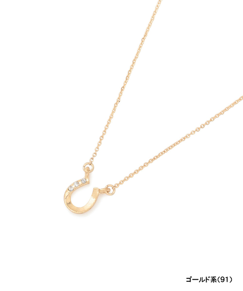 VIS（ビス）の「【追加生産】ビジューモチーフペンダント（ネックレス・レディース・ゴールド/ゴールド系その他/その他2/ゴールド系その他2/その他1・FREE）」の22枚目の写真