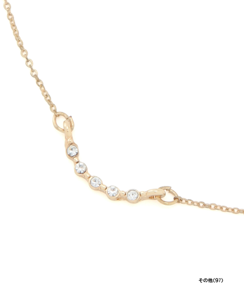 VIS（ビス）の「【追加生産】ビジューモチーフペンダント（ネックレス・レディース・ゴールド/ゴールド系その他/その他2/ゴールド系その他2/その他1・FREE）」の10枚目の写真