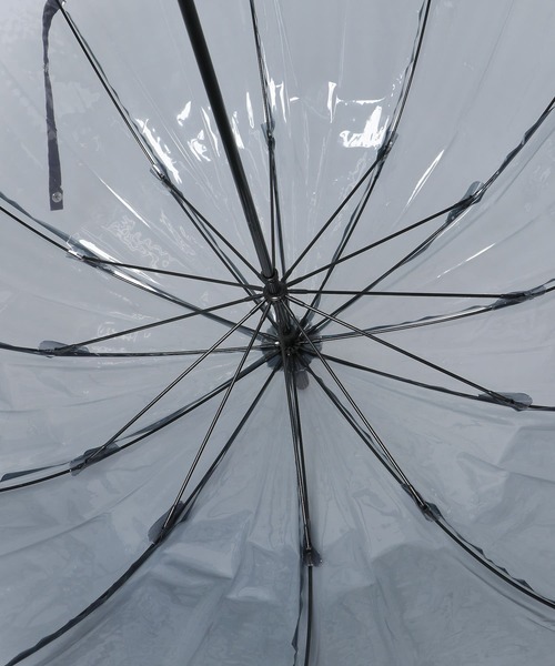 SMELLY(スメリー)の「パイピング12本骨長傘(長傘・レディース・ブラウン/グレー・FREE)」の21枚目の写真