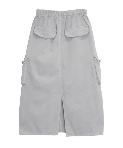 Figments（フィグメンツ）の「カーゴロングスカート（スカート・レディース・ブラック/グレー・FREE）」の11枚目の写真