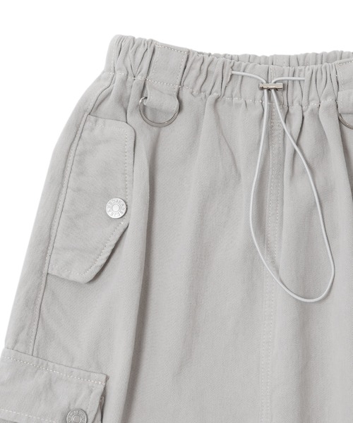 Figments（フィグメンツ）の「カーゴロングスカート（スカート・レディース・ブラック/グレー・FREE）」の14枚目の写真