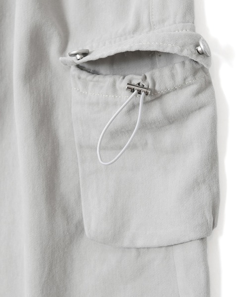 Figments（フィグメンツ）の「カーゴロングスカート（スカート・レディース・ブラック/グレー・FREE）」の15枚目の写真