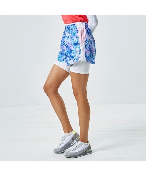 SKINS(スキンズ)の「SKINS(スキンズ)プリントランニングパンツ(その他パンツ・レディース・サックスブルー系/グレー・40/38)」の17枚目の写真