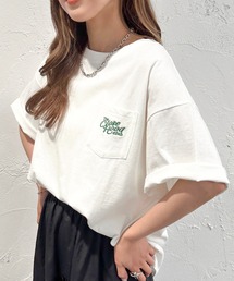 ポケット刺繍Tシャツ【ZOZOTOWN限定アイテム】