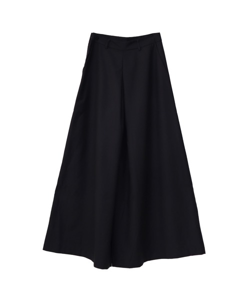 LVEU.(ラブユ.)の「Inparted tuck flare pants / インパーテッドタックフレアパンツ(Ai select)(その他パンツ・レディース・ブラック・FREE)」の12枚目の写真