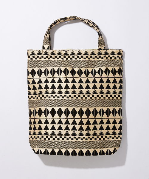 JOURNAL STANDARD(ジャーナルスタンダード)の「【Bindu / ビンドゥー】TribalI Jacquard トートバック(トートバッグ・メンズ・ゴールド・FREE)」の1枚目の写真