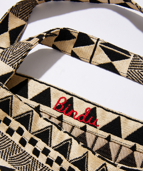 JOURNAL STANDARD(ジャーナルスタンダード)の「【Bindu / ビンドゥー】TribalI Jacquard トートバック(トートバッグ・メンズ・ゴールド・FREE)」の10枚目の写真