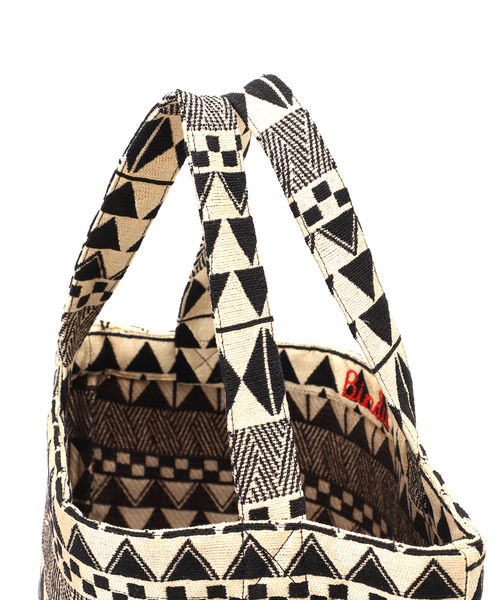 JOURNAL STANDARD(ジャーナルスタンダード)の「【Bindu / ビンドゥー】TribalI Jacquard トートバック(トートバッグ・メンズ・ゴールド・FREE)」の4枚目の写真
