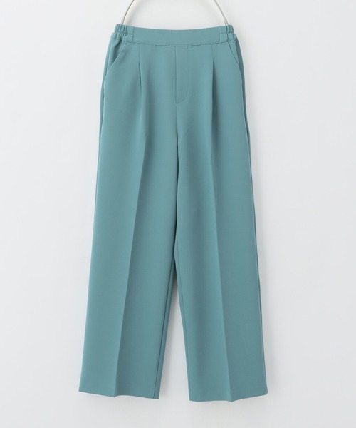 Honeys（ハニーズ）の「美ージーストレートパンツ（スラックス・レディース・ブラウン系その他/ブルーグリーン/ブラウン/ネイビー/ブラック・LL/L/M/S/SS/3L）」の13枚目の写真