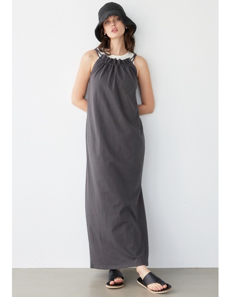 ALEXIA STAM グレー キャミワンピース ALEXIA STAM グレー キャミワンピース