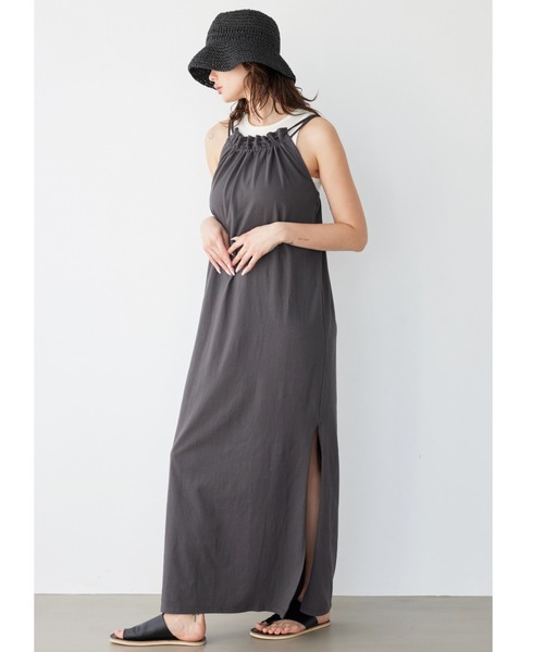 ALEXIA STAM（アリシアスタン）の「Gathered Neck Long Dress