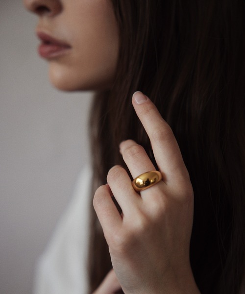 CENE(セネ)の「【CENE】セネ/ドームリング(リング・レディース・ゴールド・#13/#9/#11)」の1枚目の写真