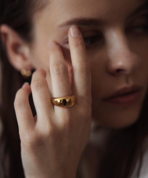 CENE(セネ)の「【CENE】セネ/ドームリング(リング・レディース・ゴールド・#13/#9/#11)」の3枚目の写真