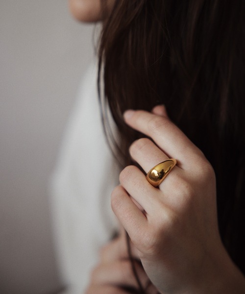 CENE(セネ)の「【CENE】セネ/ドームリング(リング・レディース・ゴールド・#13/#9/#11)」の4枚目の写真