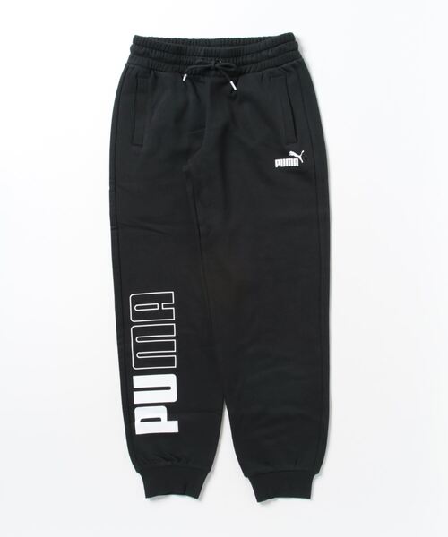 PUMA(プーマ)の「プーマ PUMA PUMA POWER カラーブロック スウェットパンツ FL_コットンスウェットパンツ(スウェットパンツ・レディース・ブラック・M/L/XL/S)」の1枚目の写真
