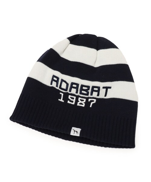 adabat（アダバット）の「◆ニット帽 ネックウォーマー セットアイテム（ニットキャップ/ビーニー・レディース・ホワイト系3/カーキ系・00）」の4枚目の写真