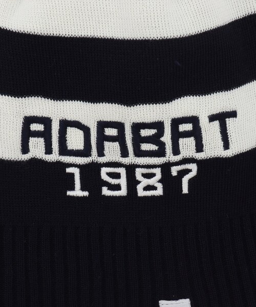 adabat（アダバット）の「◆ニット帽 ネックウォーマー セットアイテム（ニットキャップ/ビーニー・レディース・ホワイト系3/カーキ系・00）」の7枚目の写真