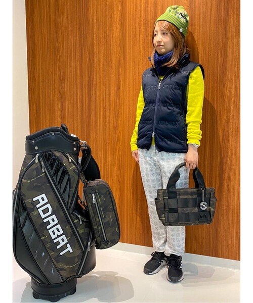 adabat（アダバット）の「◆ニット帽 ネックウォーマー セットアイテム（ニットキャップ/ビーニー・レディース・ホワイト系3/カーキ系・00）」の16枚目の写真