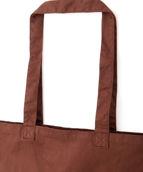 MHL.（エムエイチエル）の「LIGHT COTTON DRILL（トートバッグ・レディース・オレンジ系その他3/ベージュ系その他2/ブラック・FREE）」の12枚目の写真