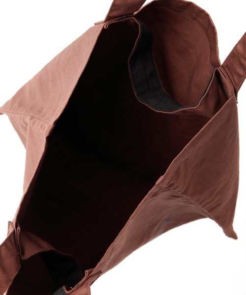 MHL.（エムエイチエル）の「LIGHT COTTON DRILL（トートバッグ・レディース・オレンジ系その他3/ベージュ系その他2/ブラック・FREE）」の14枚目の写真