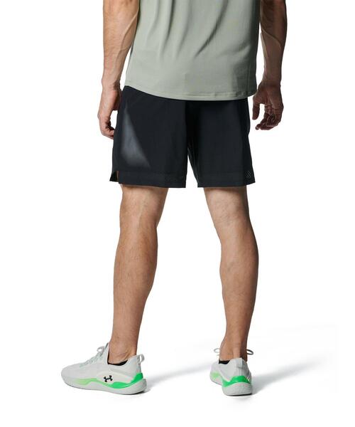 UNDER ARMOUR（アンダーアーマー）の「UAバニッシュウーブン 6インチ グラフィック ショーツ（トレーニング/メンズ）（その他パンツ・メンズ・ブラック・S/M/XXL/L/XL/3XL）」の2枚目の写真