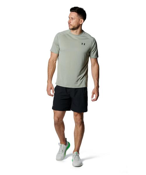 UNDER ARMOUR（アンダーアーマー）の「UAバニッシュウーブン 6インチ グラフィック ショーツ（トレーニング/メンズ）（その他パンツ・メンズ・ブラック・S/M/XXL/L/XL/3XL）」の3枚目の写真