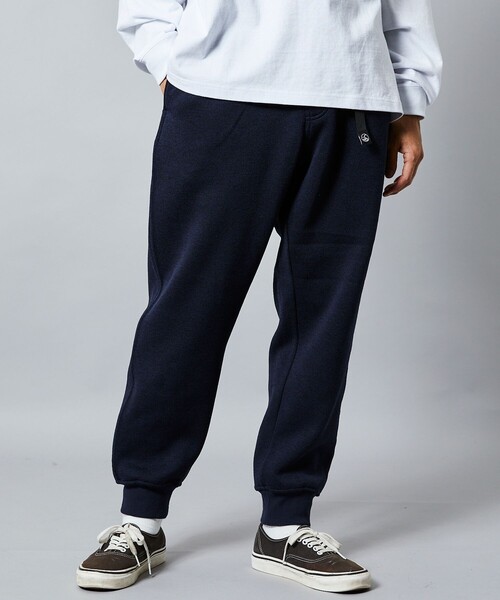 FREAK'S STORE（フリークスストア）の「限定展開 スタンダードフィット ニットフリース クライミングパンツ/リブパンツ（スウェットパンツ・メンズ・ネイビー/ブラック/アッシュグレー/チャコールグレー・SMALL/LARGE/MEDIUM）」の4枚目の写真