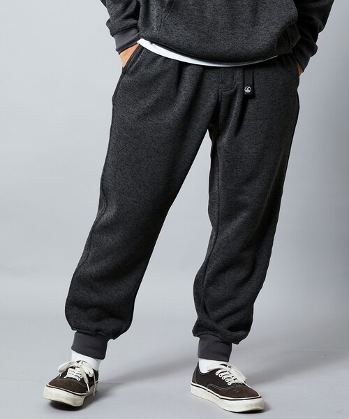 FREAK'S STORE（フリークスストア）の「限定展開 スタンダードフィット ニットフリース クライミングパンツ/リブパンツ（スウェットパンツ・メンズ・ネイビー/ブラック/アッシュグレー/チャコールグレー・SMALL/LARGE/MEDIUM）」の20枚目の写真