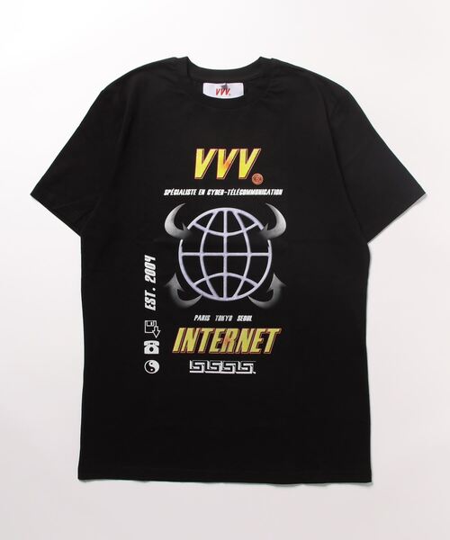 tシャツ 「Bs」「it」「Veni Vedi Vici」INTERNET LOGO TEE レディース Bs】【it】【Veni Vedi Vici】INTERNET LOGO TEE（Tシャツ
