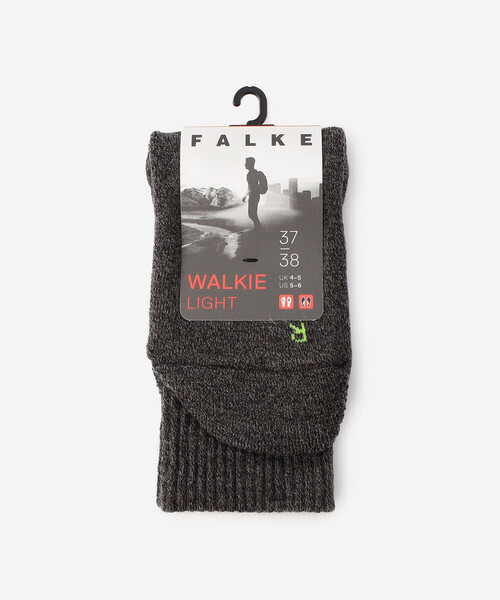 FALKE(ファルケ)の「FALKE | 16486 WALKIE LIGHT SOCKS WOMEN(ソックス/靴下・レディース・ブラック/グレー系その他/オフホワイト/インディゴブルー/チャコール/ネイビー/レッド/Nat/ブラウン・37/38)」の4枚目の写真