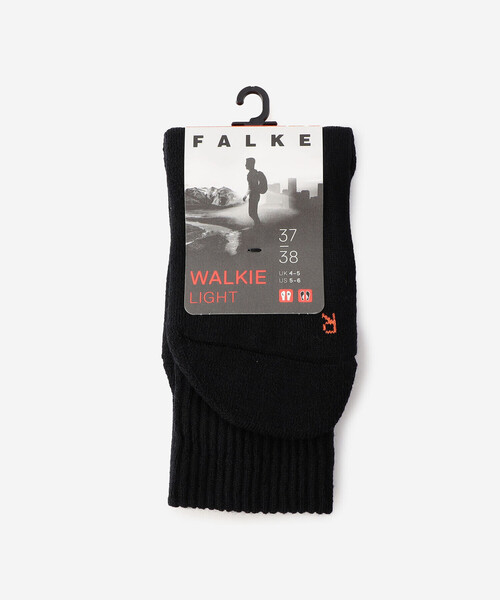 FALKE(ファルケ)の「FALKE | 16486 WALKIE LIGHT SOCKS WOMEN(ソックス/靴下・レディース・ブラック/グレー系その他/オフホワイト/インディゴブルー/チャコール/ネイビー/レッド/Nat/ブラウン・37/38)」の2枚目の写真