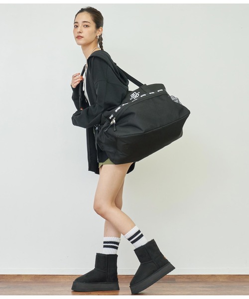 ANAP(アナップ)の「anapロゴボストンバッグ(ボストンバッグ・レディース・ブラック・FREE)」の10枚目の写真