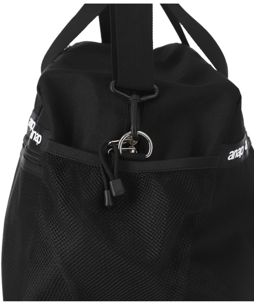 ANAP(アナップ)の「anapロゴボストンバッグ(ボストンバッグ・レディース・ブラック・FREE)」の3枚目の写真