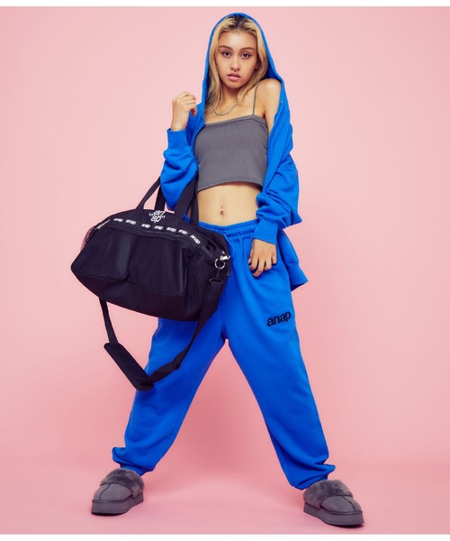 ANAP(アナップ)の「anapロゴボストンバッグ(ボストンバッグ・レディース・ブラック・FREE)」の18枚目の写真