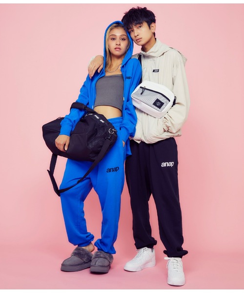 ANAP(アナップ)の「anapロゴボストンバッグ(ボストンバッグ・レディース・ブラック・FREE)」の17枚目の写真