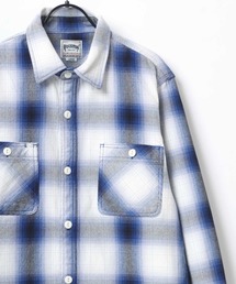 HOUSTON | HOUSTON/ヒューストン Ombre Check Viyella Shirt/オンブレチェック ビエラシャツ/ネルシャツ(シャツ/ブラウス)