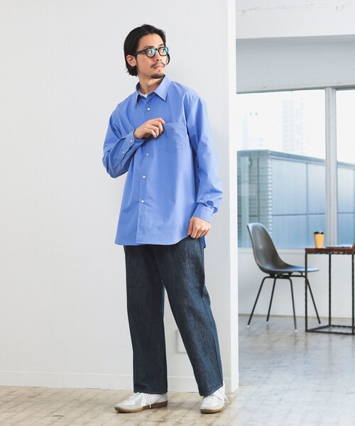 B:MING by BEAMS（ビーミングバイビームス）の「コットンヘンプ デニム パンツ（セットアップ対応）（その他パンツ・メンズ・ブルー/ネイビー・SMALL/MEDIUM/LARGE/X-LARGE）」の3枚目の写真