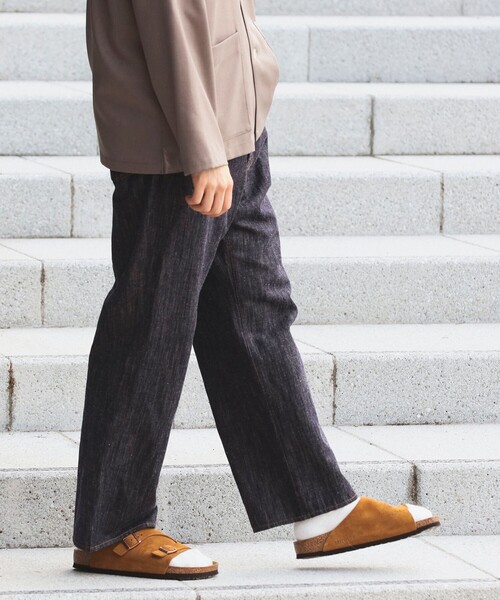B:MING by BEAMS（ビーミングバイビームス）の「コットンヘンプ デニム パンツ（セットアップ対応）（その他パンツ・メンズ・ブルー/ネイビー・SMALL/MEDIUM/LARGE/X-LARGE）」の13枚目の写真