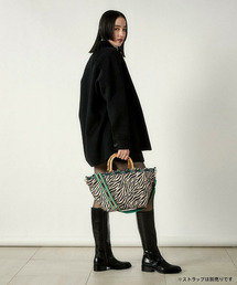 LeSportsac（レスポートサック）の「MEDIUM BAMBOO TOTE 2 クリーム