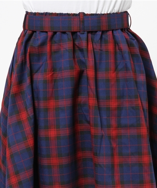 WEGO（ウィゴー）の「WEGO/ベルト付きミドルスカート（スカート・レディース・ダークグリーン/レッド/ブラック系その他/ブルー系その他/その他1・FREE）」の16枚目の写真