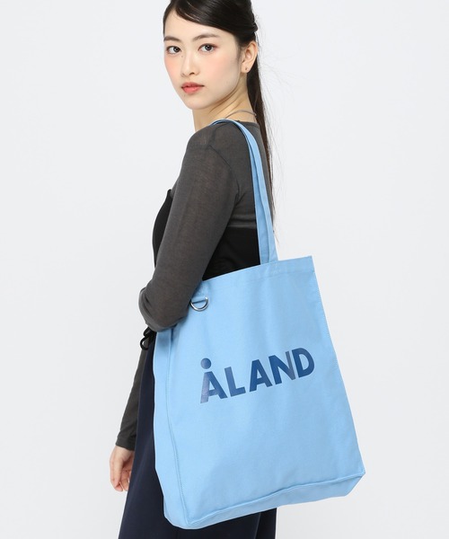 ALAND（エーランド）の「＼お気に入り1万9千人突破！！／【UNISEX】ALAND／Dリングマチツキトート　2989062（トートバッグ・レディース・ホワイト/オレンジ/ライトグレー/ネイビー/その他1/ベビーピンク/ブラック/イエロー/グリーン/ピンク/ライトブルー/ブルー系その他/フューシャピンク/レモンイエロー/ピンク系その他/パープル/ブルー/ピンク系その他2・FREE）」の8枚目の写真