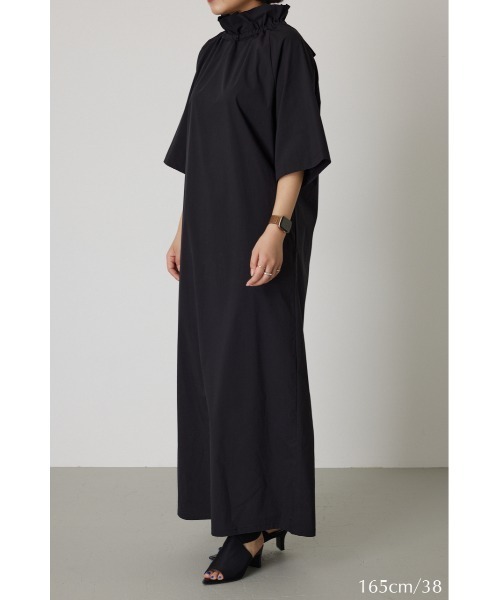 セール】Neck gather dress ネックギャザードレス（ワンピース